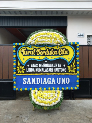 Papan Bunga Duka di Bebandem